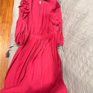 Elegant Pink Maxi Dress